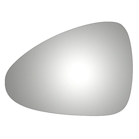 Burco 4415 Flat Driver Side Power Replacement Mirror Glass for 2010-2015 Porsche Panamera W/O Baking Plate