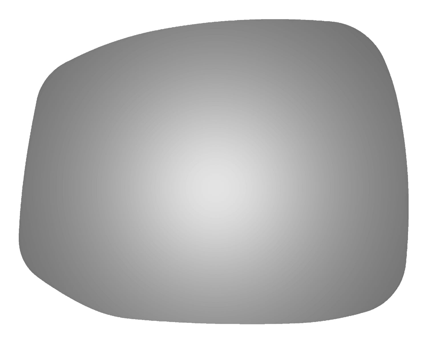 Burco 4436 Driver Side Flat Replacement Mirror Glass for Honda Civic