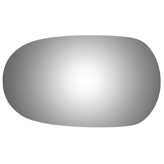 Burco 4729 Flat Driver Side Power Replacement Mirror Glass for 03-08 Jaguar S-Type W/O Baking Plate