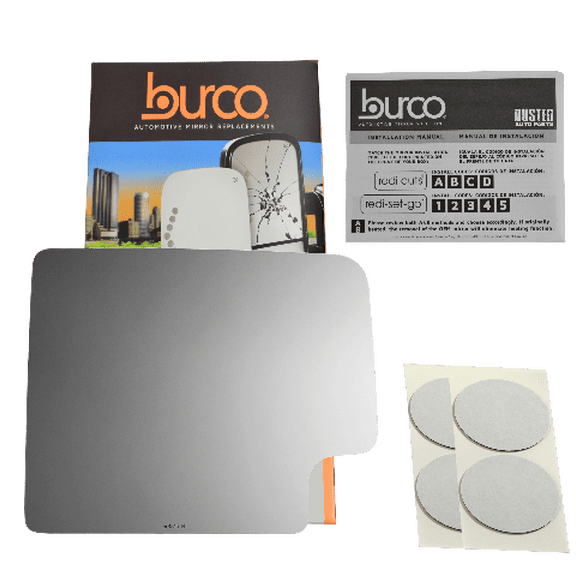 Burco 4815H Passenger Side Replacement Mirror Glass Heated Compatible with Chevrolet Silverado 1500 2020-2021