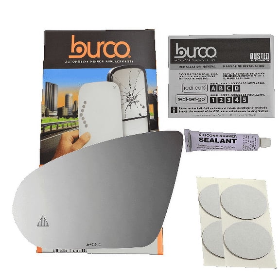 Burco 4835B Compatible with 20-21 Mercedes-Benz A220/A35 AMG/CLA250/CLA35 AMG/CLA45 AMG Left Driver Side Mirror Glass with Blind Spot Detection