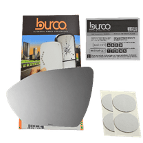 Burco 4879 Driver Side Replacement Mirror Glass No Rear Mount, Compatible with 2022-2023 Hyundai Santa Cruz