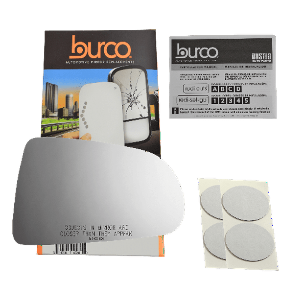 Burco 5108RSG Passenger Side Convex Replacement Mirror Glass for Dodge Dakota