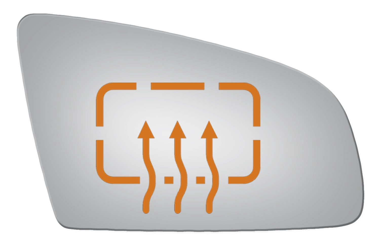 Burco 5135H Passenger Side Convex Replacement Mirror Glass for Audi A3