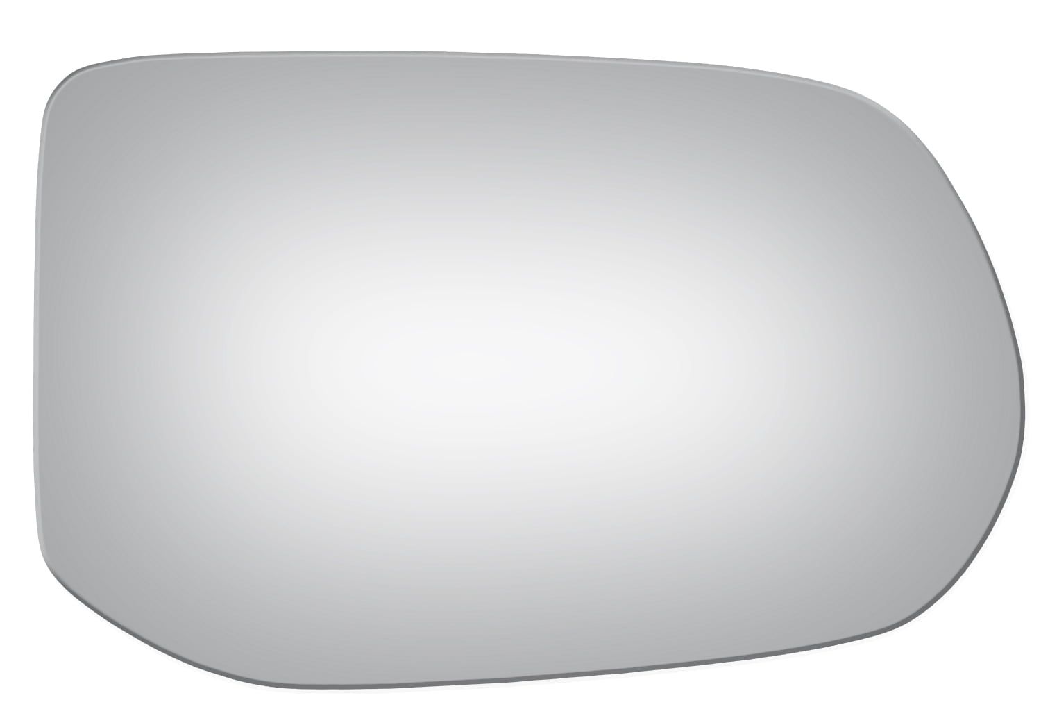 Burco 5173 Passenger Side Convex Replacement Mirror Glass for Honda Civic