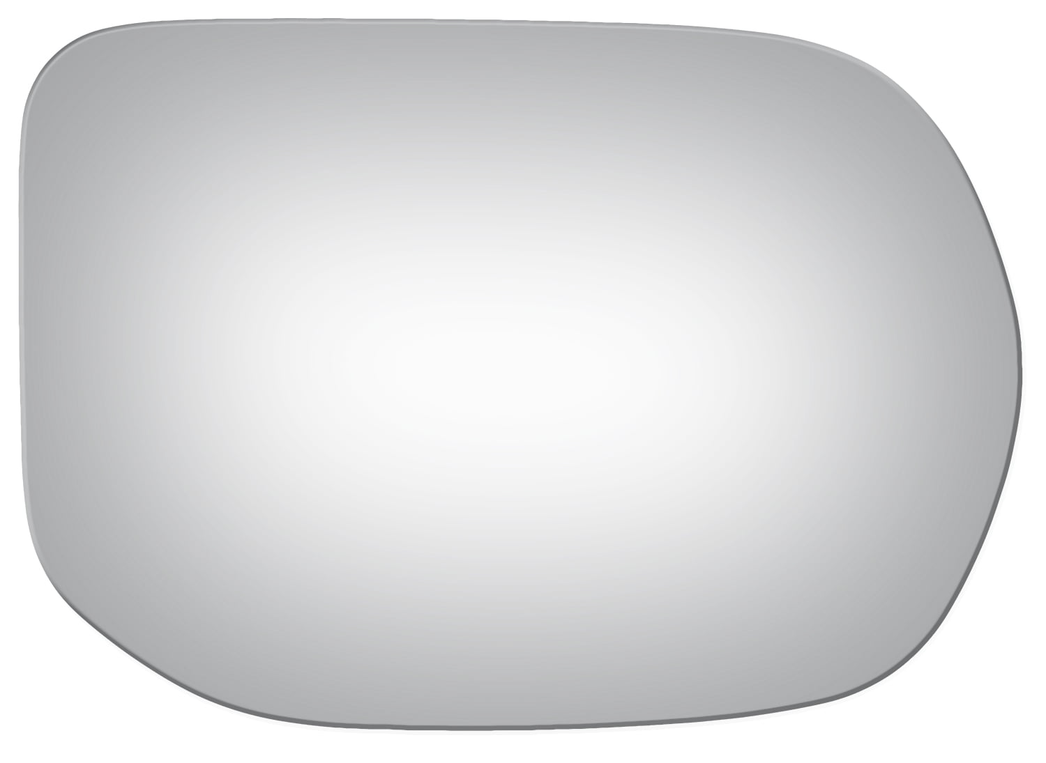 Burco 5203 Passenger Side Convex Replacement Mirror Glass for Honda Civic