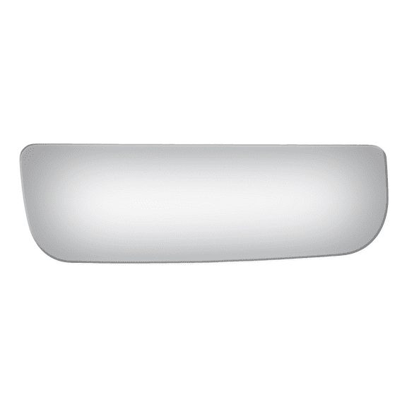 Burco 5305 Lower Convex Driver Side Replacement Mirror Glass For 08-14 GMC Savana 1500 08-19 2500 08-19 3500 W/O Baking Plate