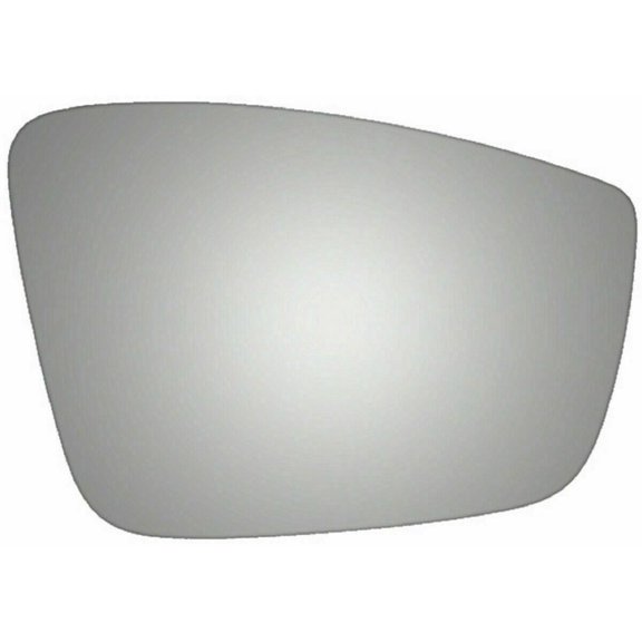 Burco 5437 Convex Passenger Side Replacement Power Mirror Glass for 11-15 Volkswagen Jetta W/O Baking Plate
