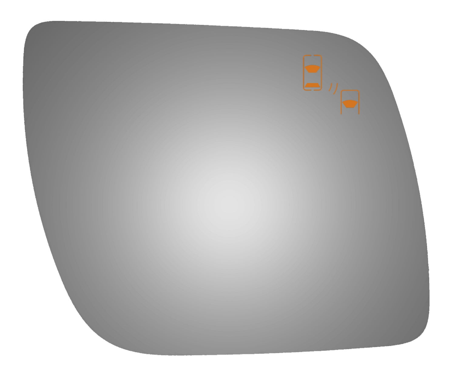 Burco 5461B Mirror Glass for 2011-2016 Ford Explorer