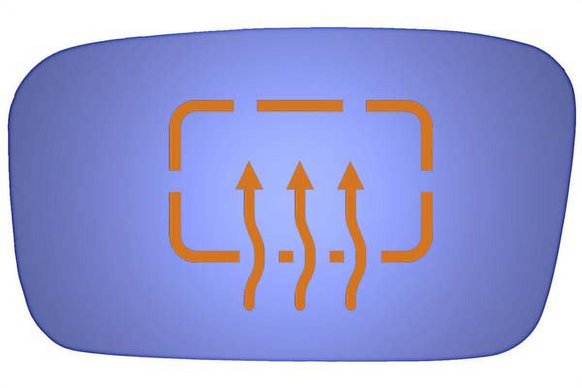 Burco Side View Mirror Replacement Glass Blue Glass 6135H