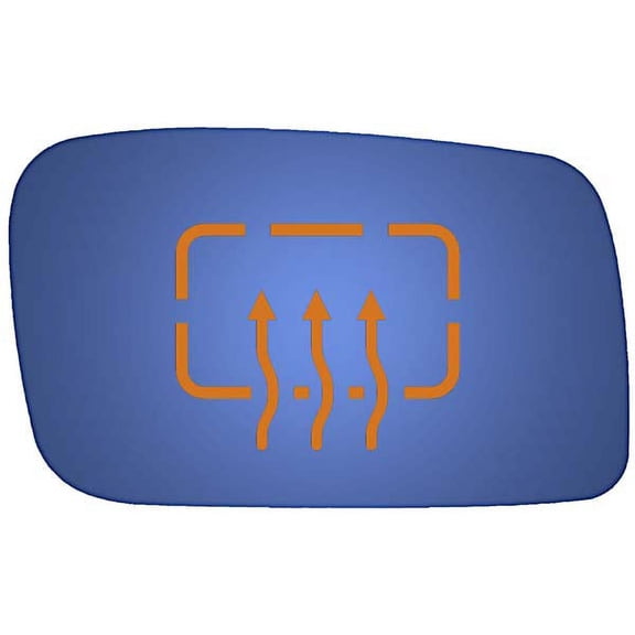 Burco Side View Mirror Replacement Glass - Blue Glass - 7142H