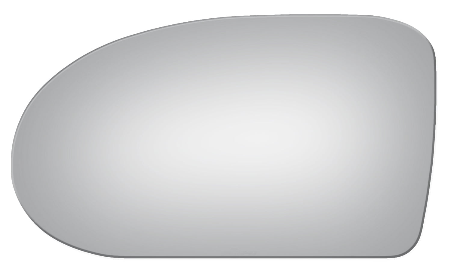 Burco Side View Mirror Replacement Glass - Clear Glass - 2498