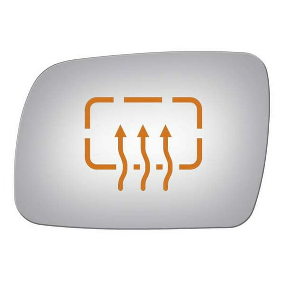 Burco Side View Mirror Replacement Glass - Clear Glass - 2709H