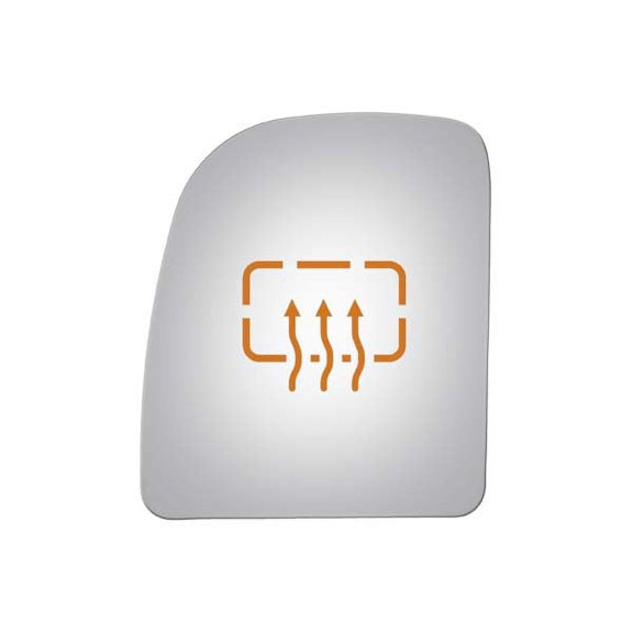Burco Side View Mirror Replacement Glass - Clear Glass - 2729H