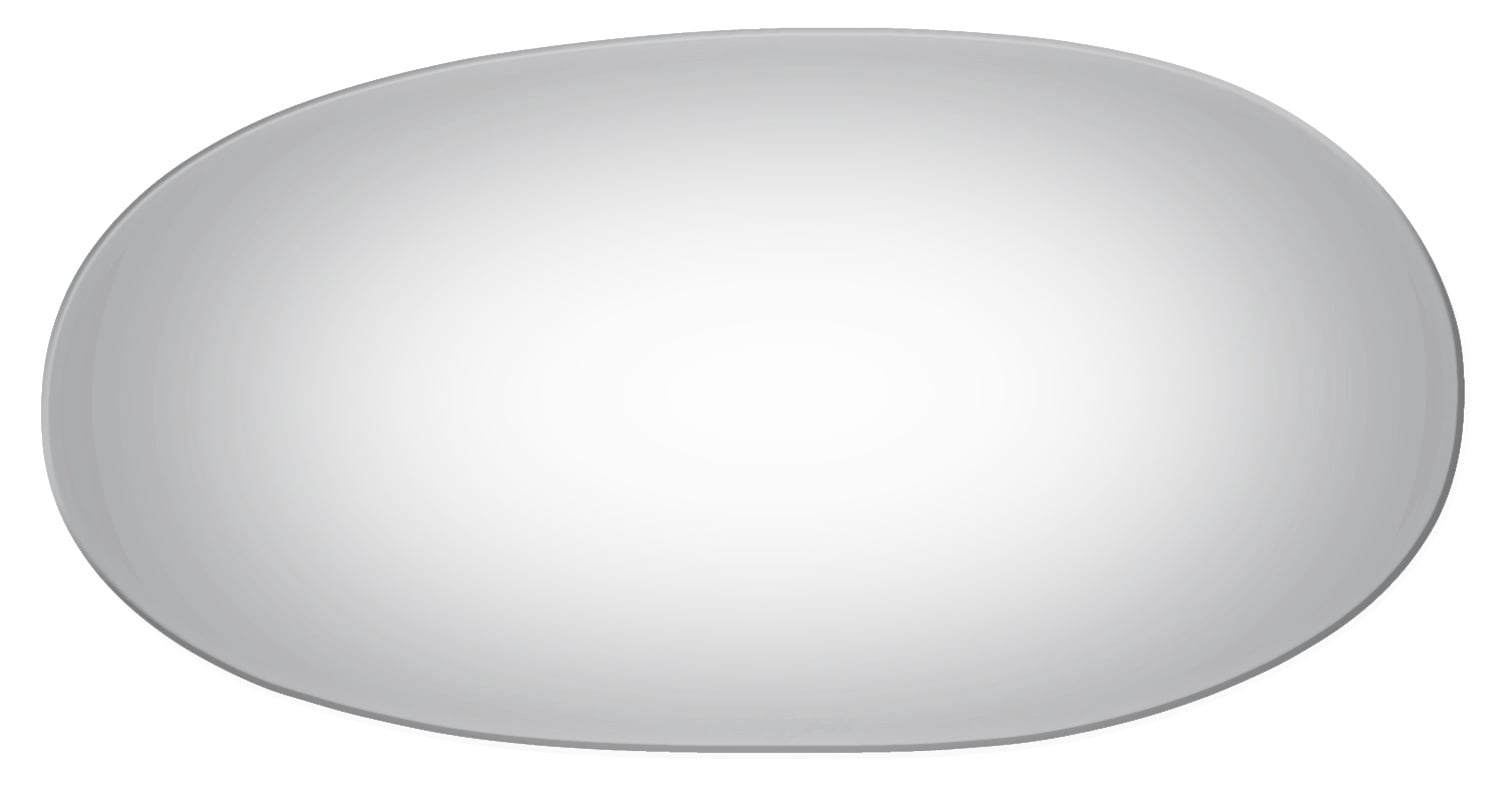 Burco Side View Mirror Replacement Glass - Clear Glass - 2864