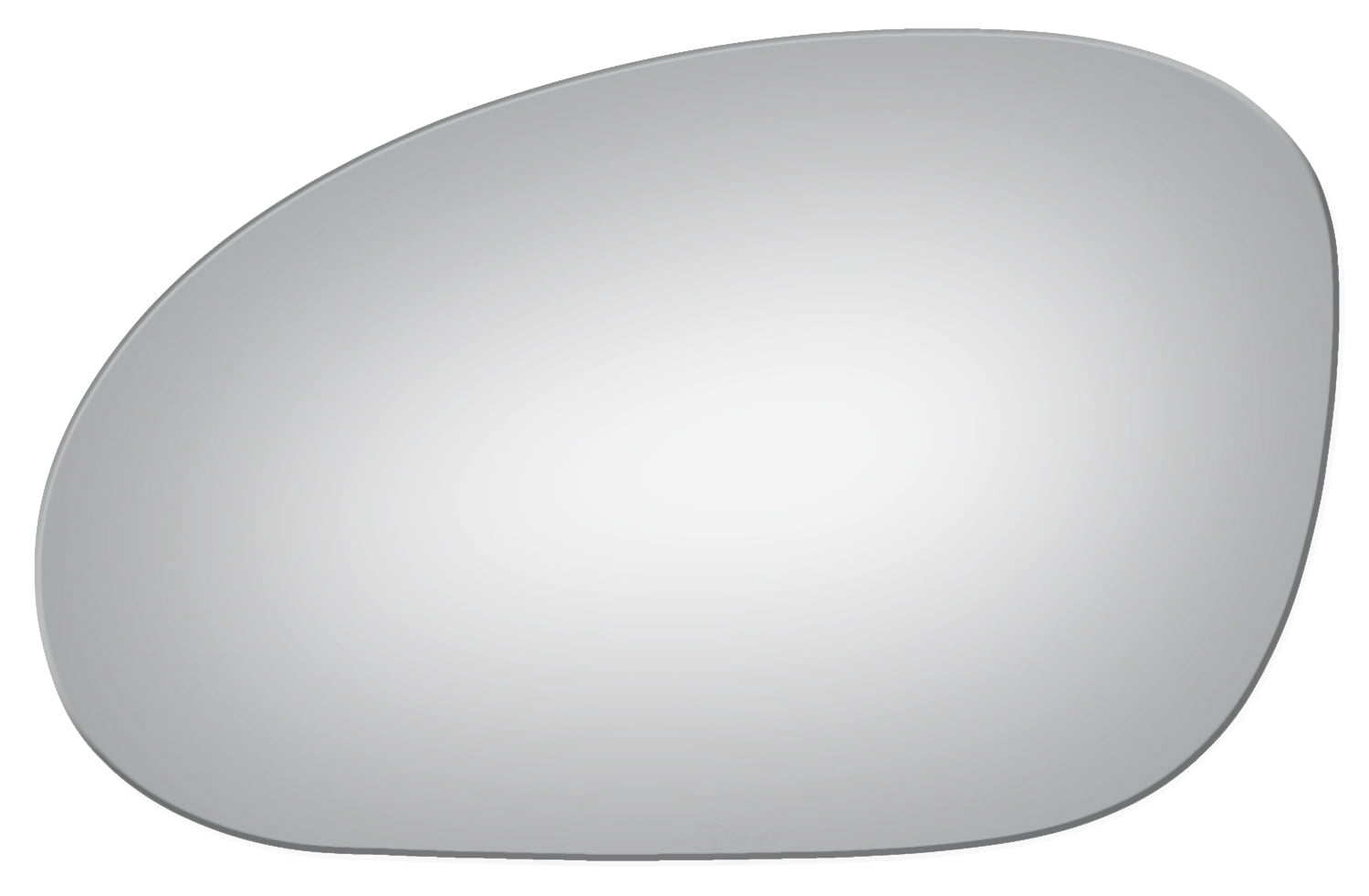 Burco Side View Mirror Replacement Glass - Clear Glass - 2997