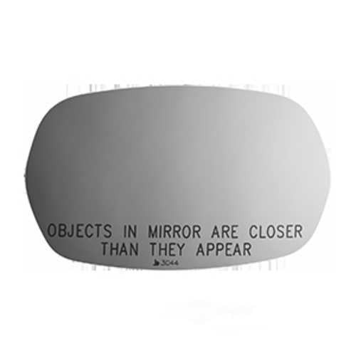 Burco Side View Mirror Replacement Glass - Clear Glass - 3044