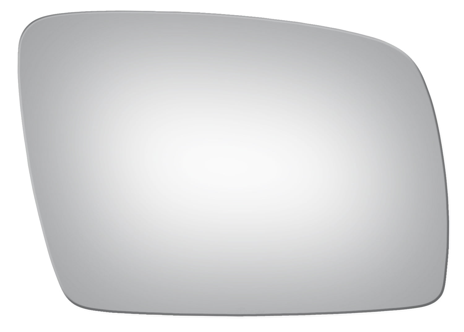 Burco Side View Mirror Replacement Glass - Clear Glass - 3143