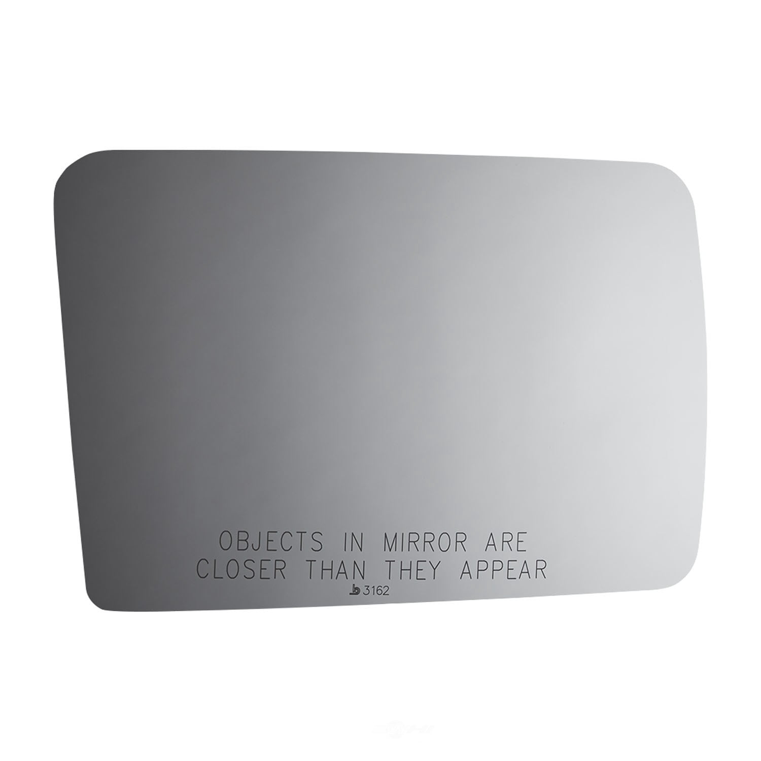 Burco Side View Mirror Replacement Glass - Clear Glass - 3162
