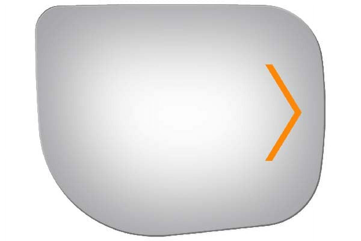 Burco Side View Mirror Replacement Glass - Clear Glass - 3319S