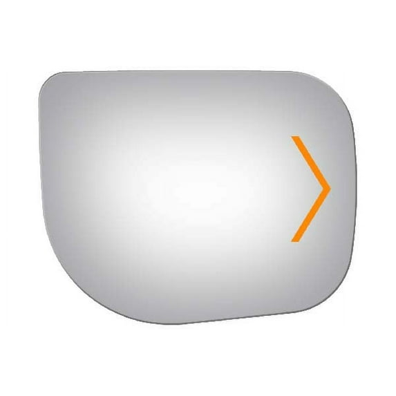 Burco Side View Mirror Replacement Glass - Clear Glass - 3319S