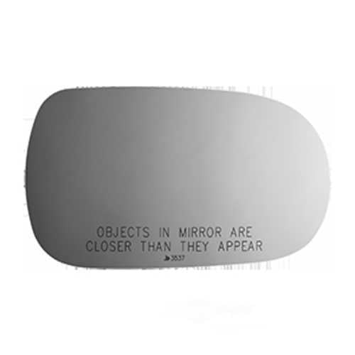 Burco Side View Mirror Replacement Glass - Clear Glass - 3537