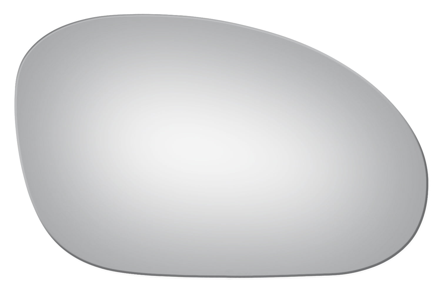Burco Side View Mirror Replacement Glass - Clear Glass - 3789