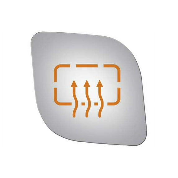 Burco Side View Mirror Replacement Glass - Clear Glass - 3902H