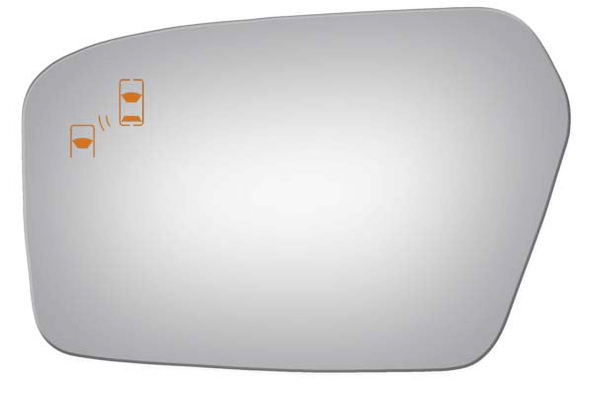 Burco Side View Mirror Replacement Glass - Clear Glass - 4089B