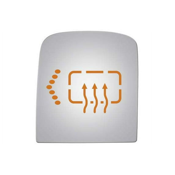 Burco Side View Mirror Replacement Glass - Clear Glass - 4114HS