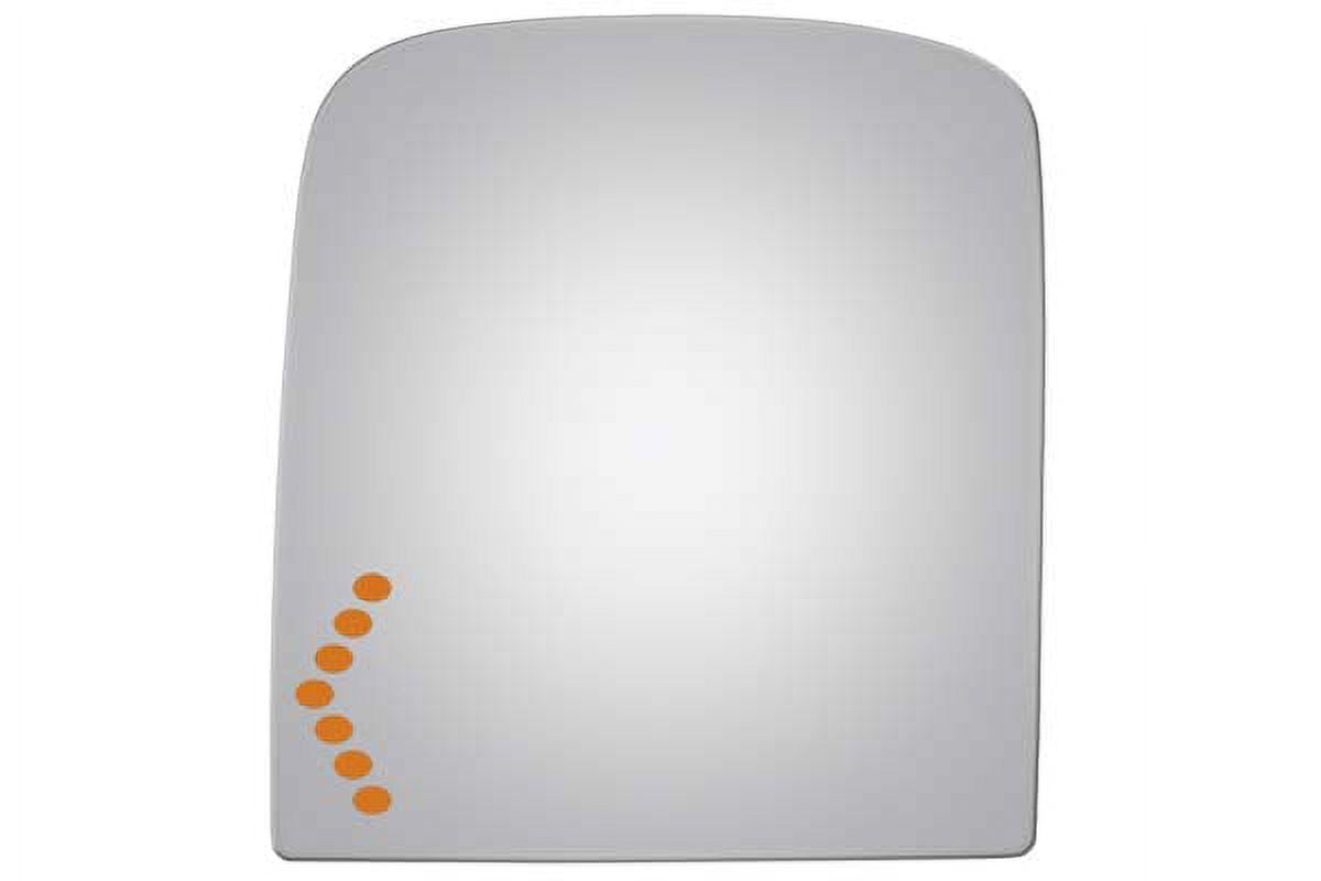 Burco Side View Mirror Replacement Glass - Clear Glass - 4114