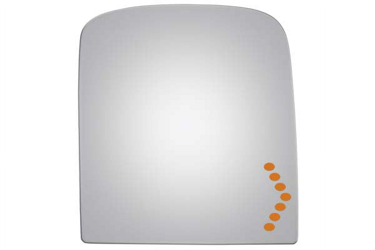 Burco Side View Mirror Replacement Glass - Clear Glass - 4115S