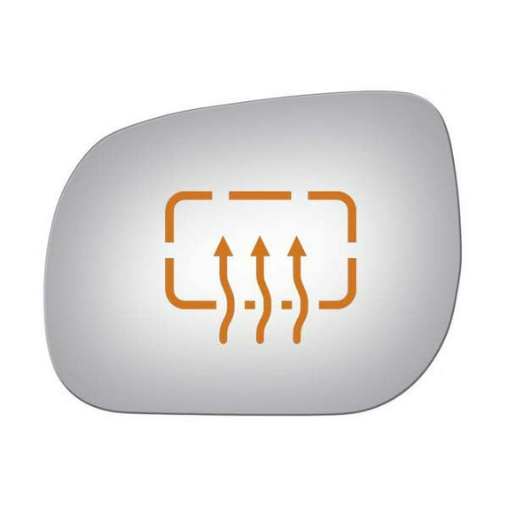 Burco Side View Mirror Replacement Glass - Clear Glass - 4135H