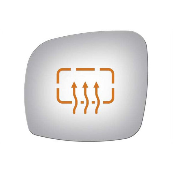 Burco Side View Mirror Replacement Glass - Clear Glass - 4220H