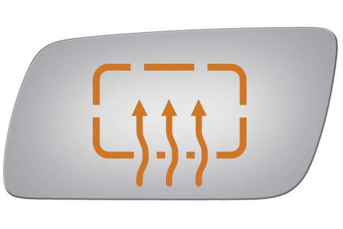Burco Side View Mirror Replacement Glass - Clear Glass - 4239H