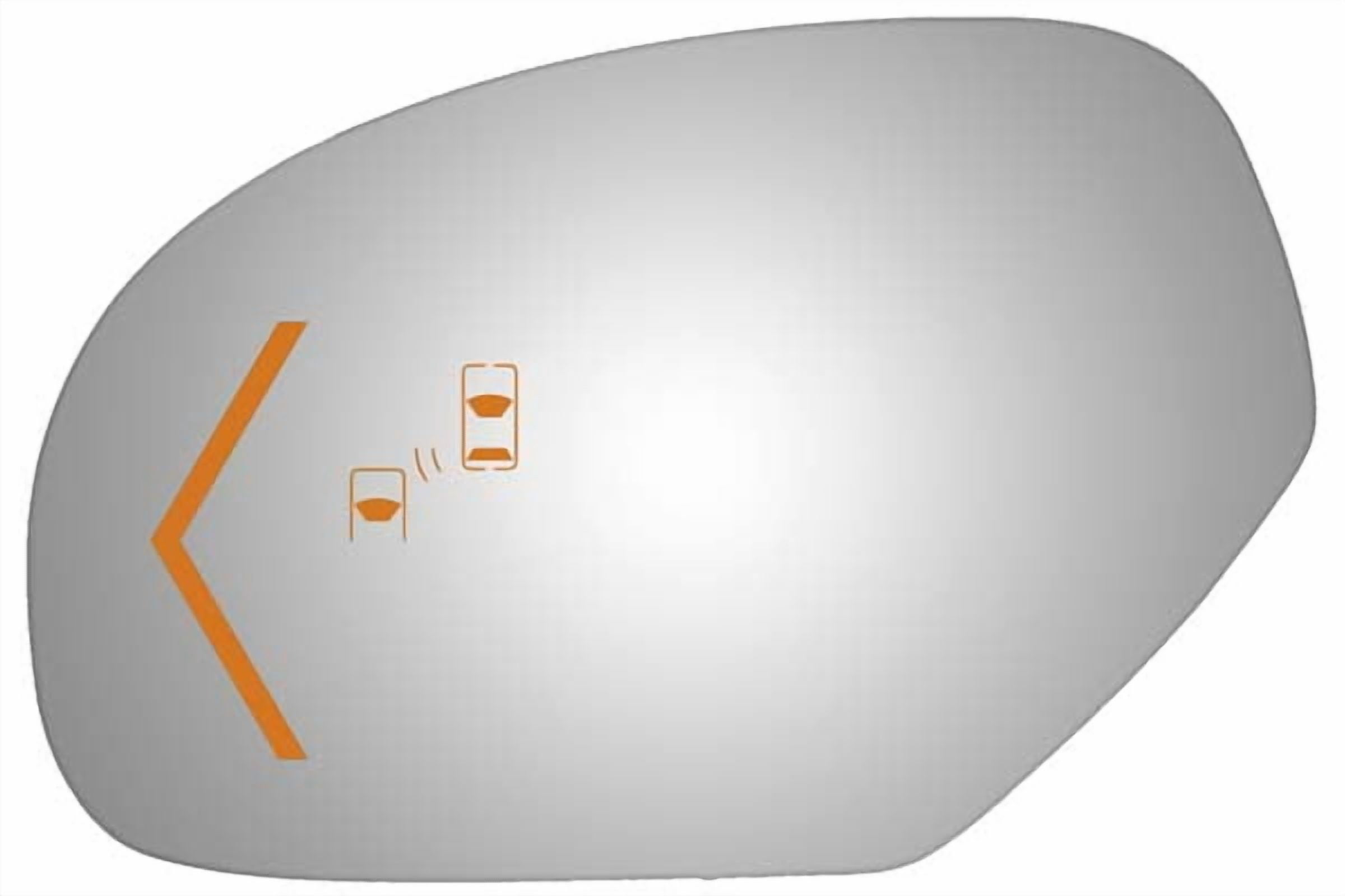 Burco Side View Mirror Replacement Glass - Clear Glass - 4245SB
