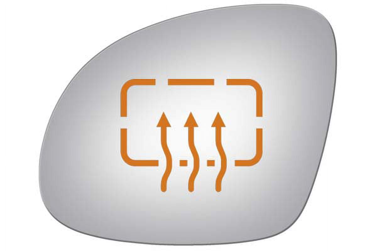 Burco Side View Mirror Replacement Glass Clear Glass 4275H