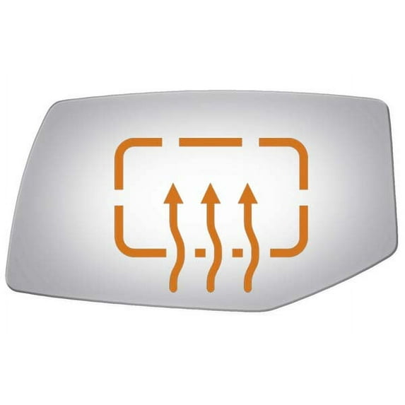 Burco Side View Mirror Replacement Glass - Clear Glass - 4289H