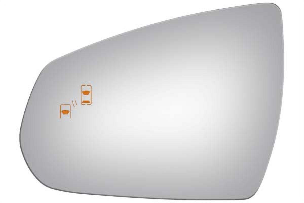 Burco Side View Mirror Replacement Glass - Clear Glass - 4338B