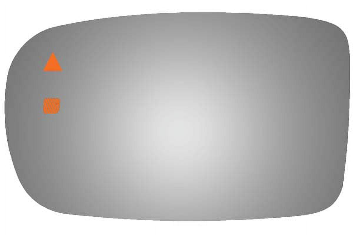 Burco Side View Mirror Replacement Glass - Clear Glass - 4424BC