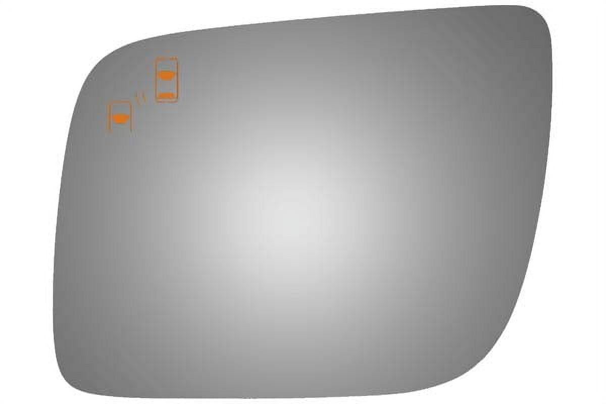 Burco Side View Mirror Replacement Glass - Clear Glass - 4430B