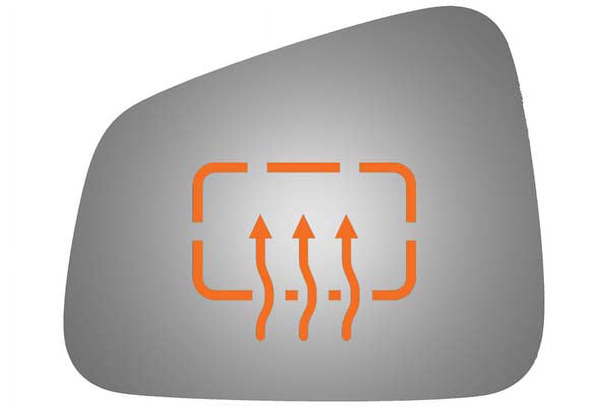 Burco Side View Mirror Replacement Glass Clear Glass 4501H
