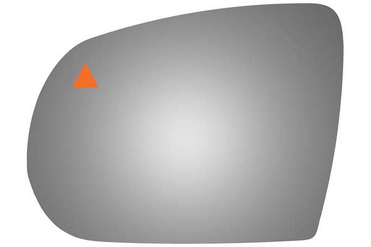 Burco Side View Mirror Replacement Glass - Clear Glass - 4546B