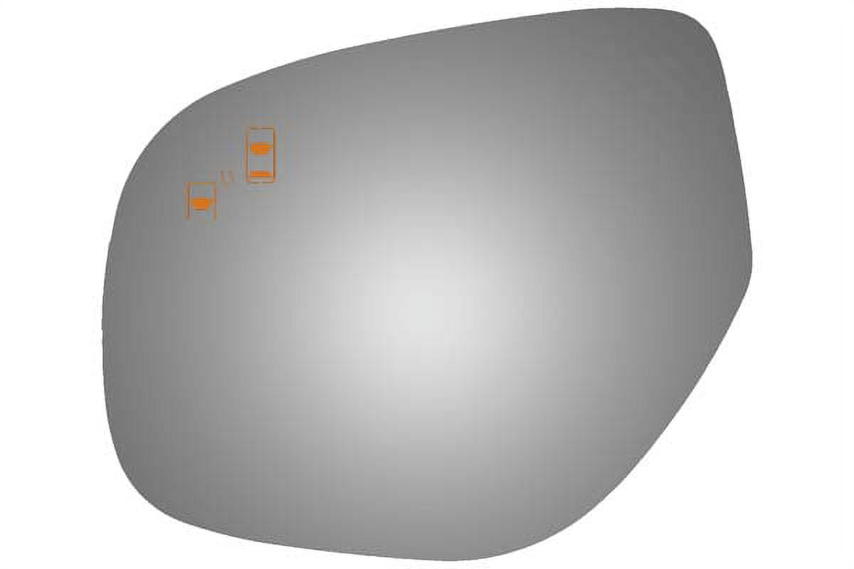 Burco Side View Mirror Replacement Glass - Clear Glass - 4550BC