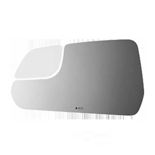 Burco Side View Mirror Replacement Glass - Clear Glass - 4572