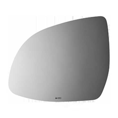 Burco Side View Mirror Replacement Glass - Clear Glass - 4583