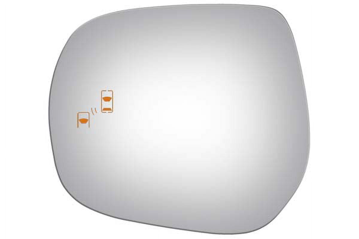 Burco Side View Mirror Replacement Glass - Clear Glass - 4652B