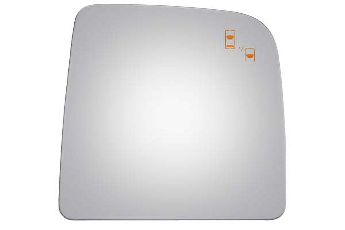 Burco Side View Mirror Replacement Glass - Clear Glass - 4667B