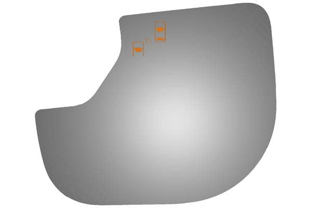 Burco Side View Mirror Replacement Glass - Clear Glass - 4668B