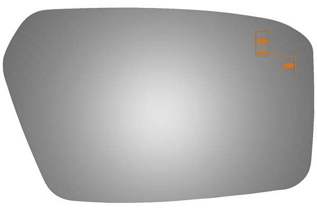 Burco Side View Mirror Replacement Glass - Clear Glass - 5167B